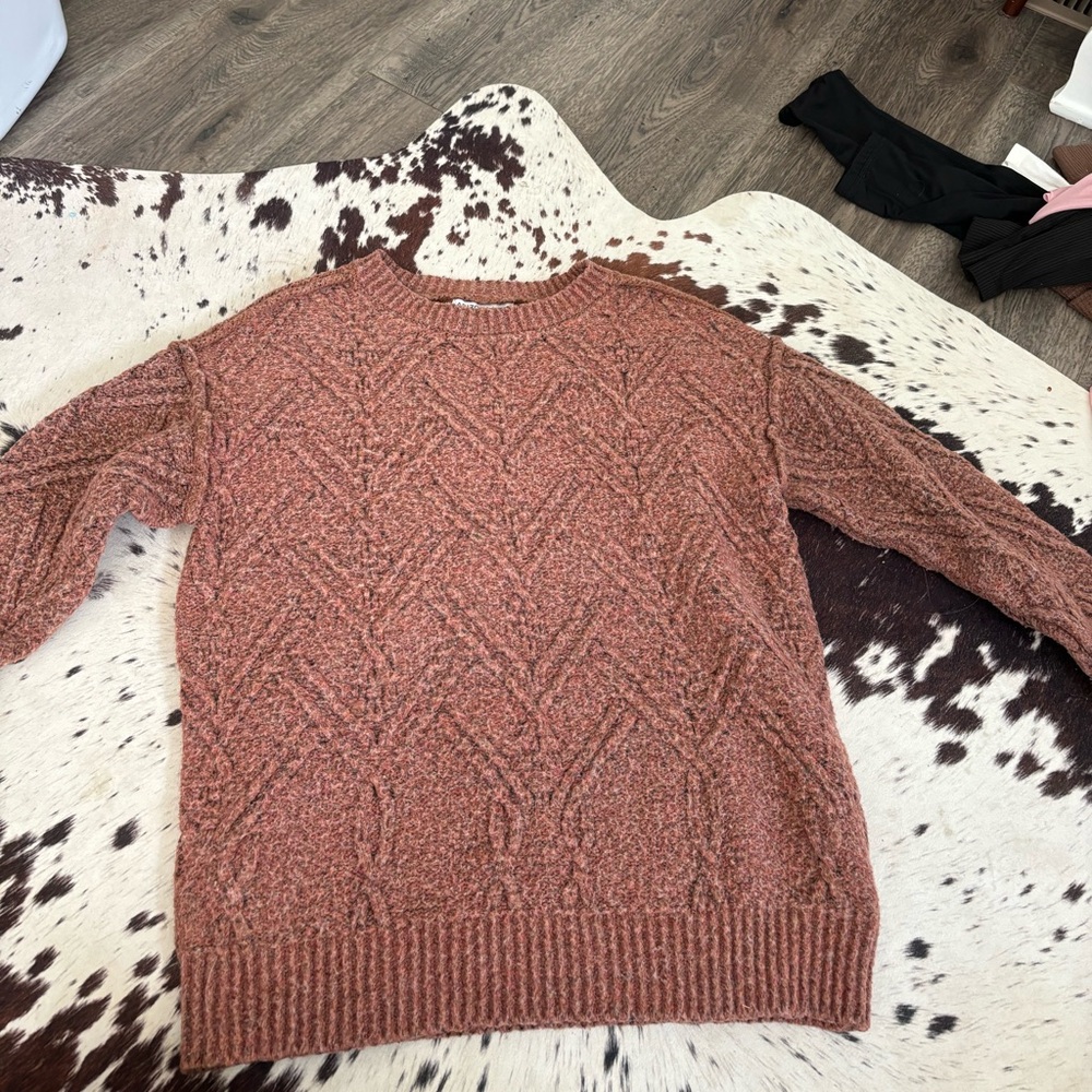 Arizona Jean co, red sweater XS